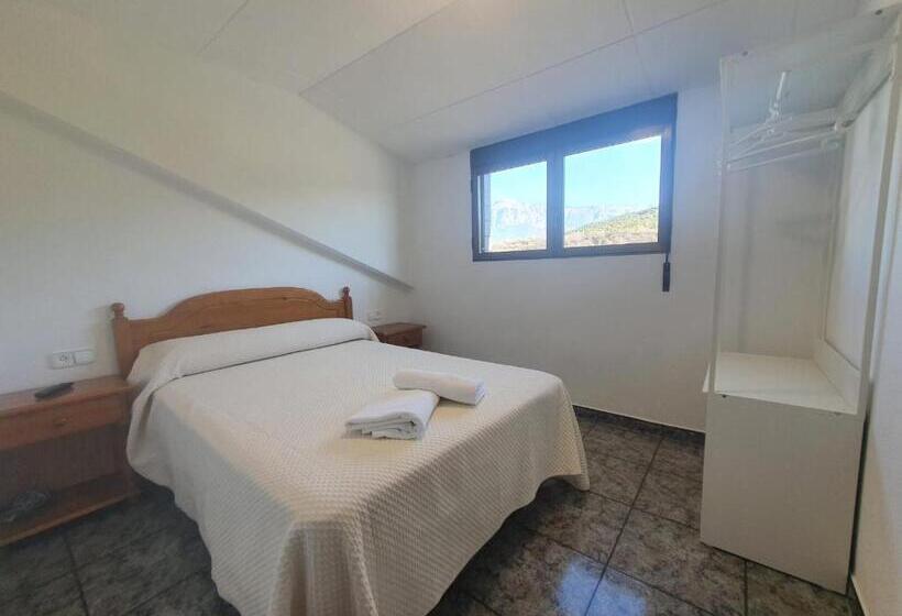 带景观的带双人床的标准间, Hostal Apolo Xi