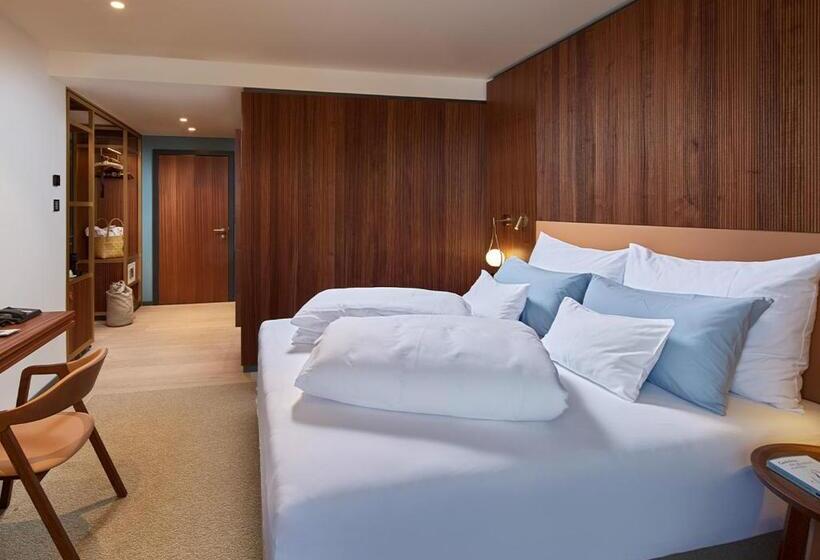 غرفة ديلوكس مطلة على البحيرة, Seeglück Hotel Forelle Superior