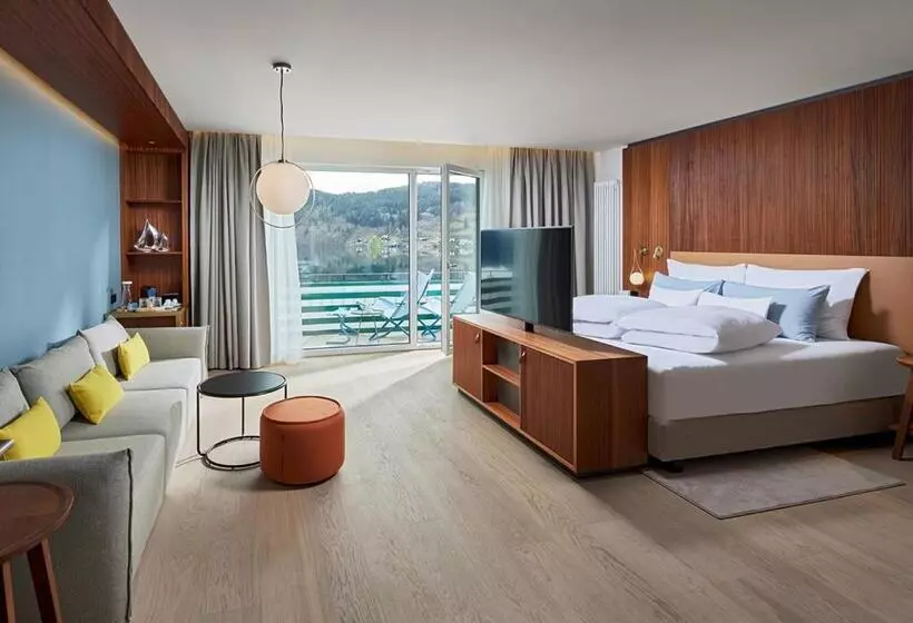 湖の見えるジュニアスイート, Seeglück Hotel Forelle Superior