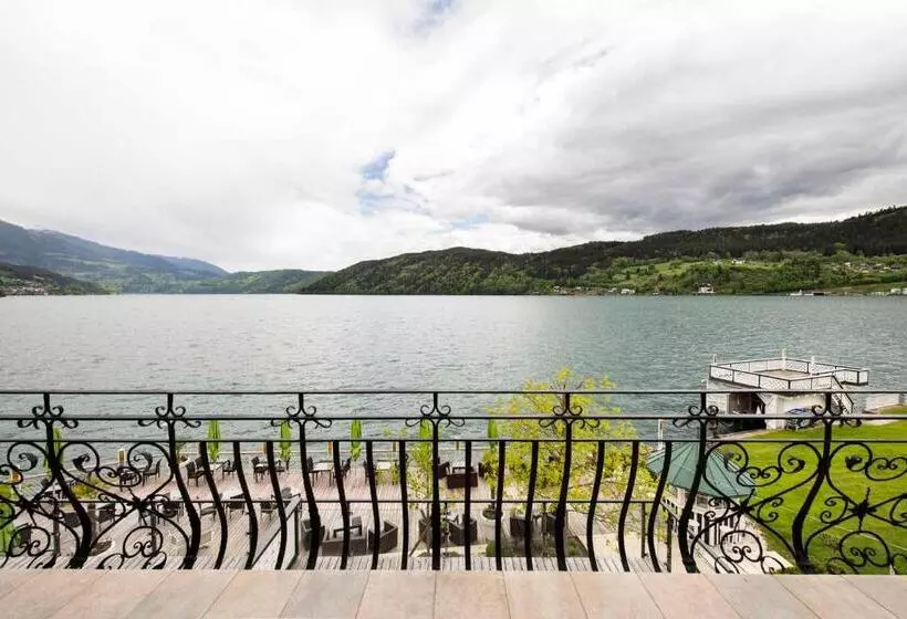 Suite with lake view, Seeglück Hotel Forelle Superior