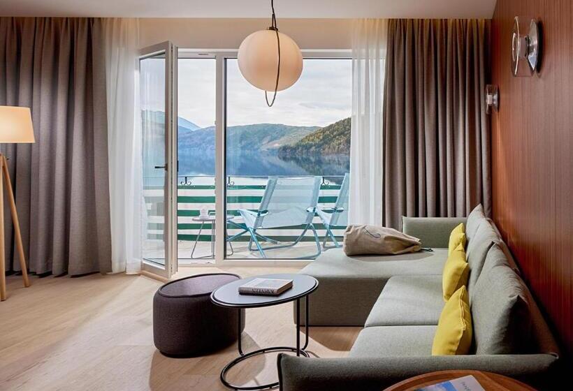 جناح مطل على البحيرة, Seeglück Hotel Forelle Superior
