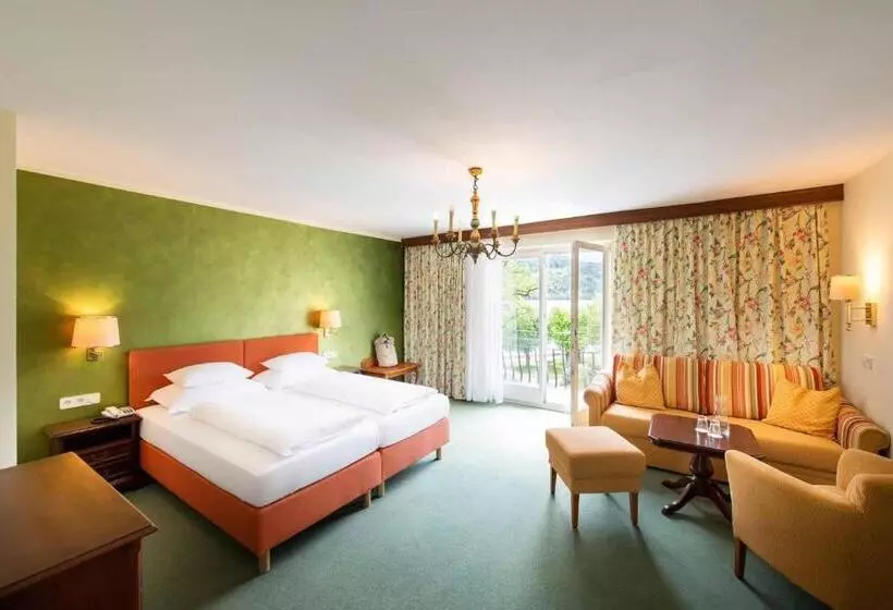 ガーデンビュースーペリアールーム, Seeglück Hotel Forelle Superior