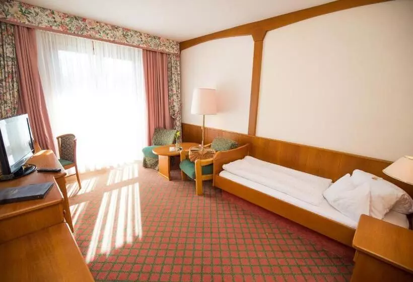 テラス付きシングルルーム, Seehotel Ressmann