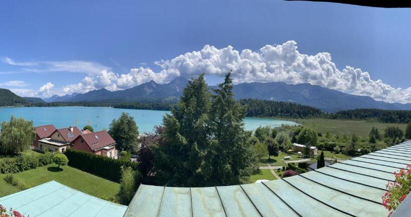 اتاق استاندارد با چشمانداز دریاچه, Seehotel Ressmann