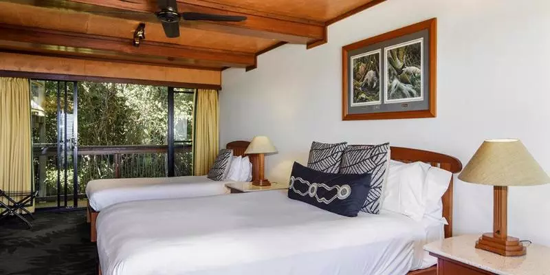 Standard-huone Vuoristonäkymä, Oreillys Rainforest Retreat