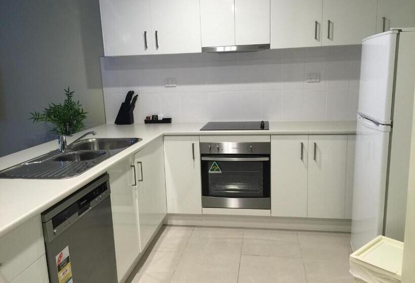 וילה בת 3 חדרי שינה, Park Squire Motor Inn & Serviced Apartments