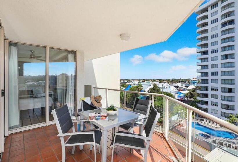 带1个卧室的豪华公寓, Sandcastles Mooloolaba