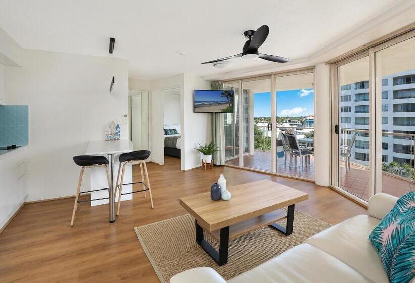 带1个卧室的豪华公寓, Sandcastles Mooloolaba
