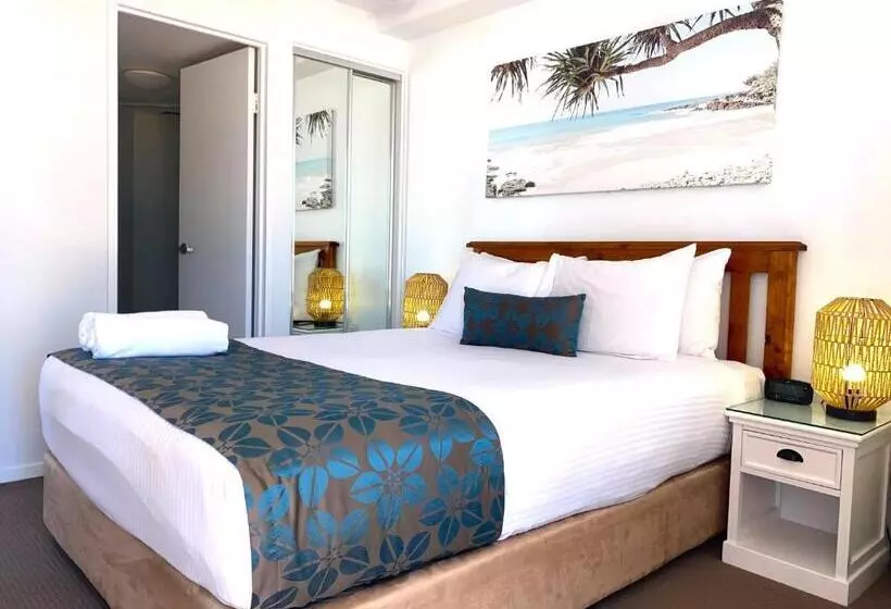 침실 1개 디럭스 아파트, Sandcastles Mooloolaba