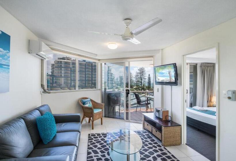 带1个卧室的豪华公寓, Sandcastles Mooloolaba