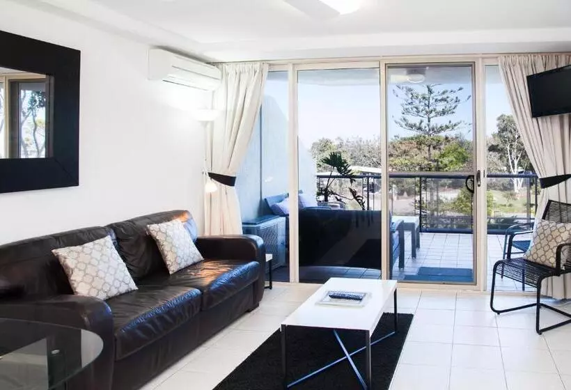 침실 1개 디럭스 아파트, Sandcastles Mooloolaba