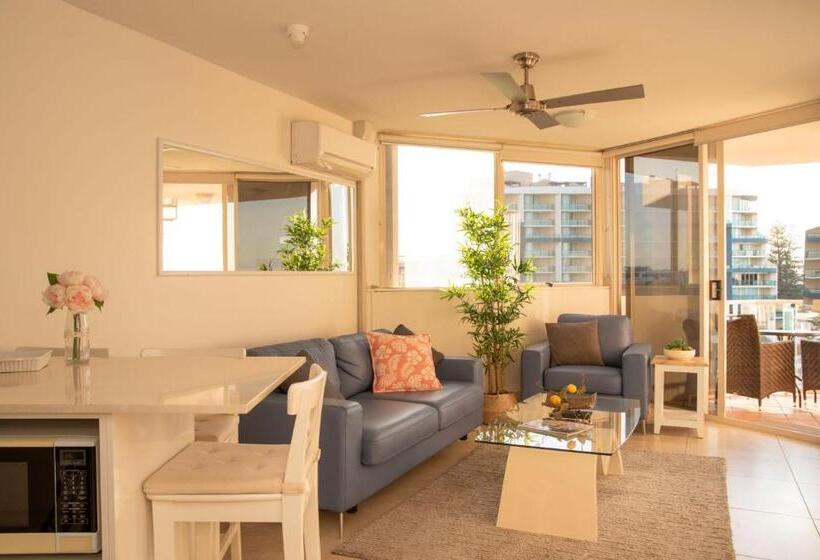 带1个卧室的带海景的公寓, Sandcastles Mooloolaba