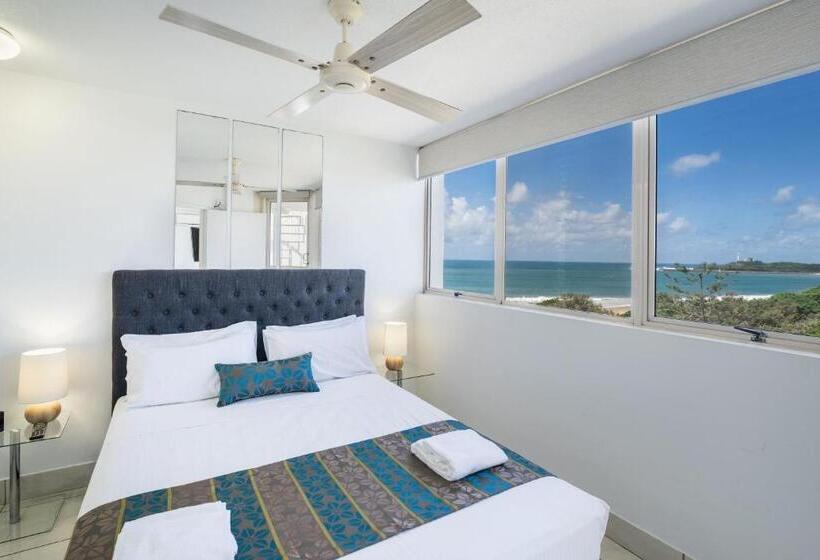 带1个卧室的带海景的公寓, Sandcastles Mooloolaba