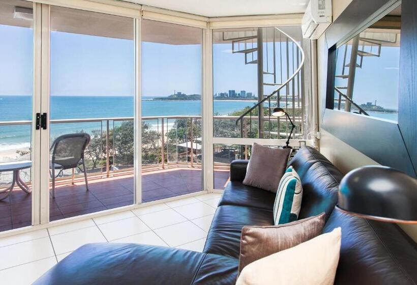 带1个卧室的带海景的公寓, Sandcastles Mooloolaba