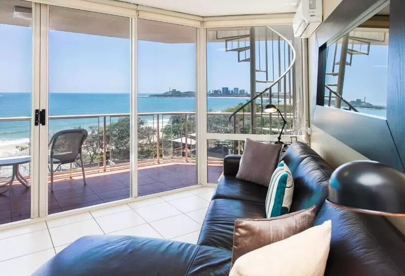 침실 1개 바다 전망 아파트, Sandcastles Mooloolaba