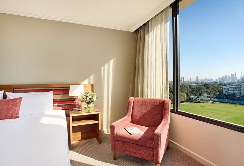 스탠다드 룸 더블 침대 도시 전망, View Melbourne