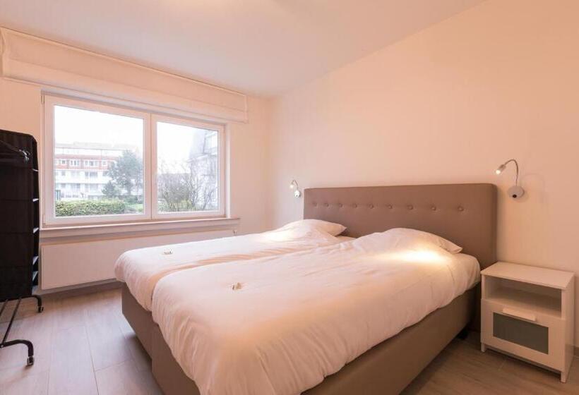 带1个卧室的带阳台的公寓, Atlanta Knokke