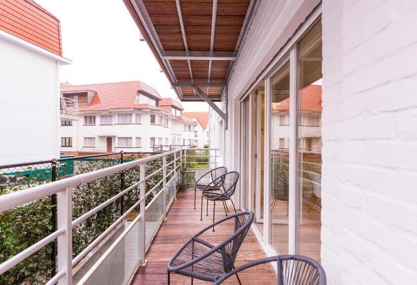 דירת חדר עם טרסה, Atlanta Knokke