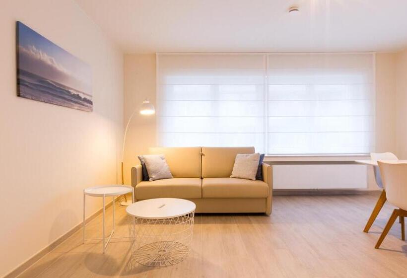 带1个卧室的带阳台的公寓, Atlanta Knokke