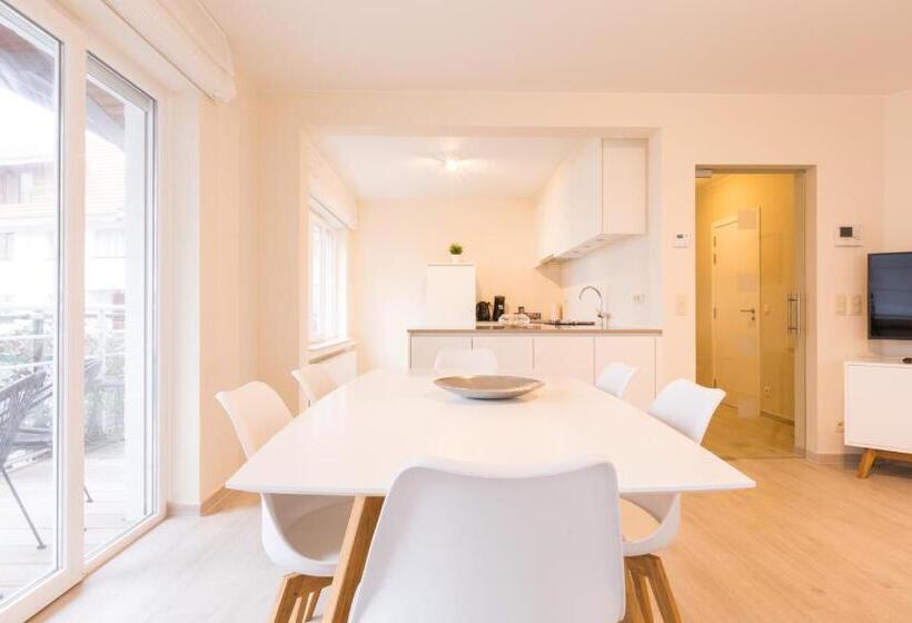 شقة غرفة واحدة مزودة بتراس, Atlanta Knokke