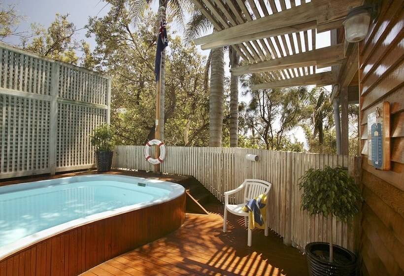 Quarto Deluxe Vista Mar, Kims Beachside Retreat