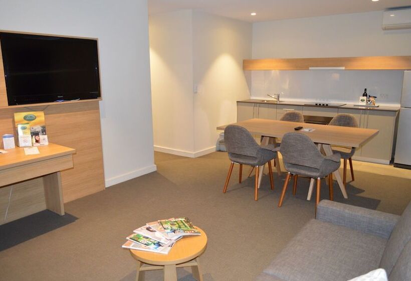 침실 2개 디럭스 아파트, Quality Hotel Parklake Shepparton
