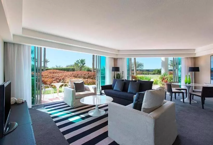 سوییت با چشم‌انداز باغ, Sheraton Grand Mirage Resort, Gold Coast