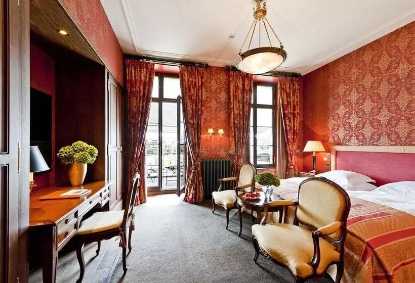 Standard-huone King-vuode, Grand Hotel Les Trois Rois
