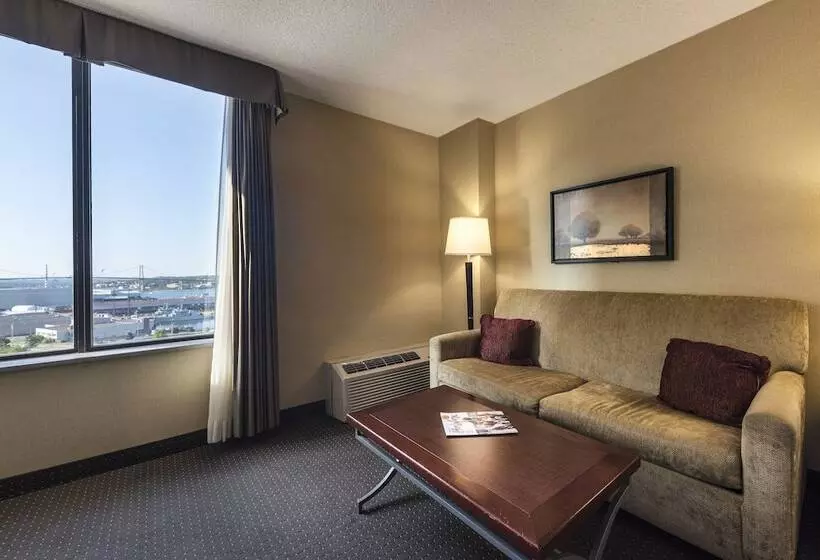 اتاق استاندارد با تخت دوبل و چشم‌انداز, Delta Hotels By Marriott Halifax Downtown