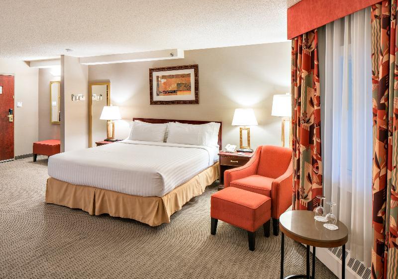 Standard Szoba King Size Bed, Holiday Inn Express Red Deer, An Ihg