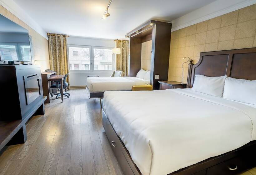 חדר סטנדרט מותאם לאדם עם מוגבלויות, Lhotelquébec