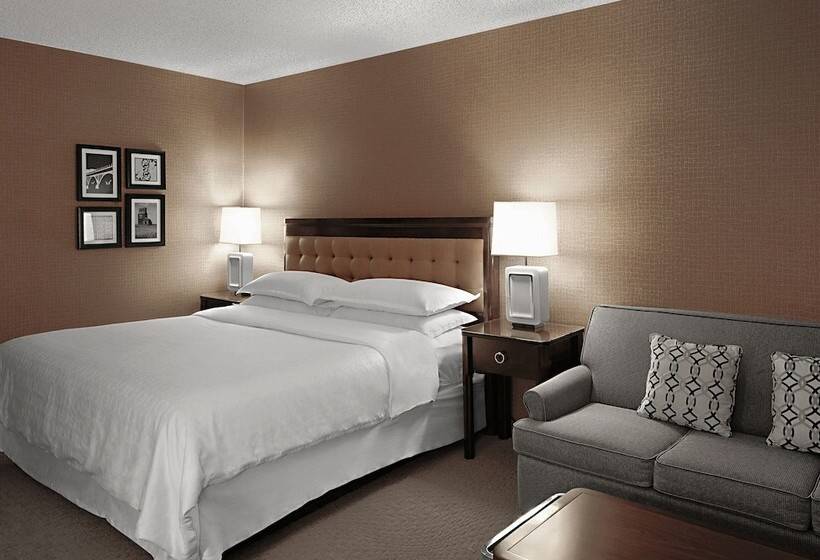 غرفة كلاسيكية سرير مزدوج, Sheraton Cavalier Saskatoon