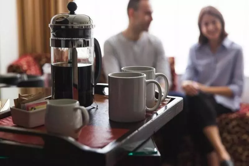 キングサイズベッドのスタンダードルーム, The Listel Hotel Vancouver