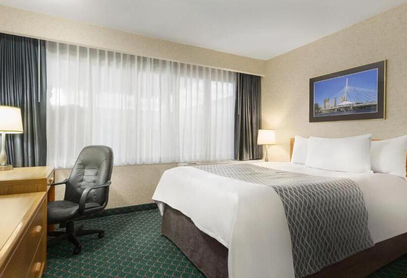 חדר דלוקס, Travelodge By Wyndham Winnipeg East