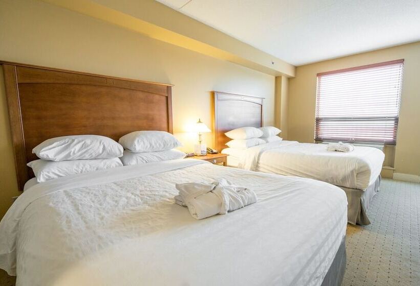 带2个双人床的标准工作室, Temple Gardens Hotel & Spa