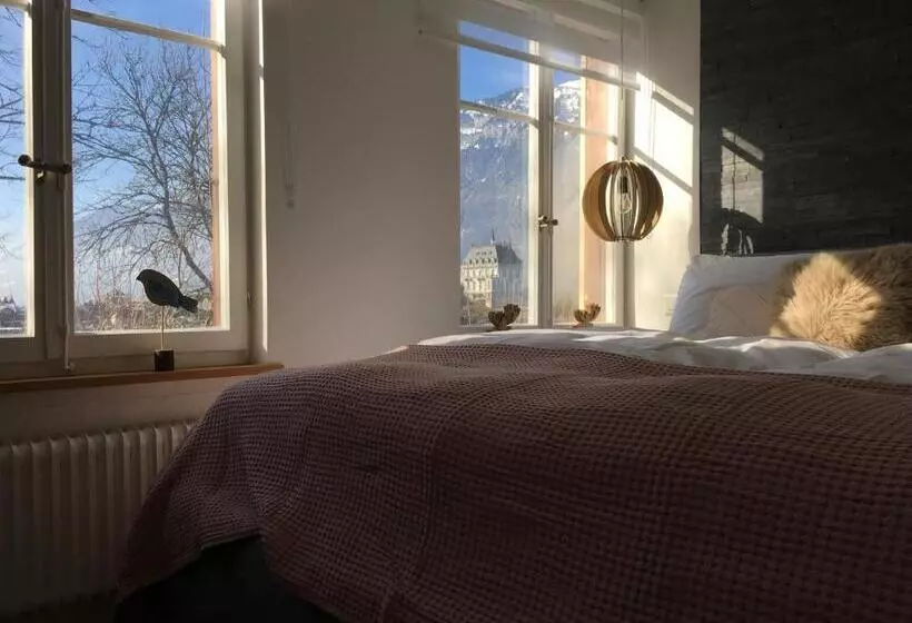 デラックスファミリールーム, Boutique Hotel Bellevue B&b Am Brienzersee Iseltwald Interlaken