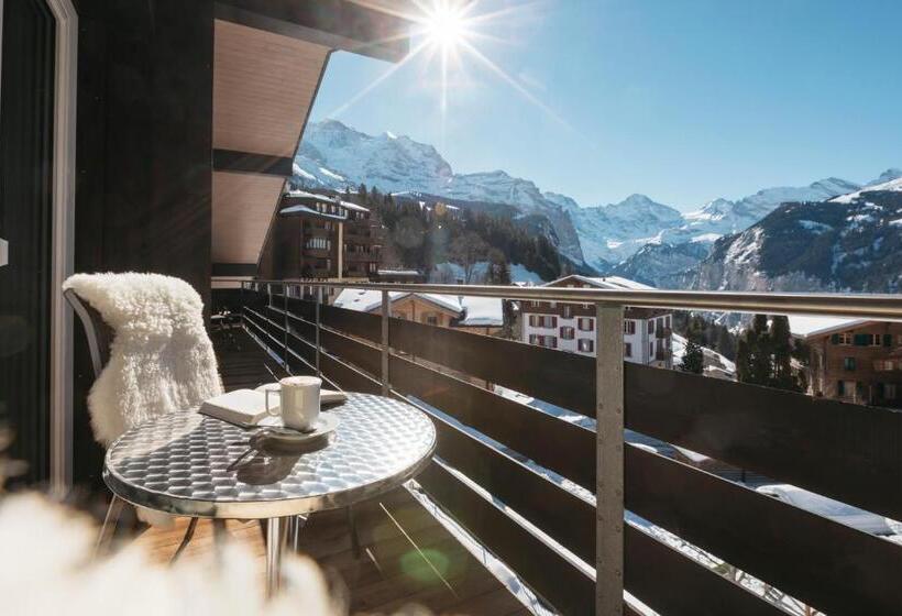 带阳台的高级房间, Alpenkräuter Hotel Bären