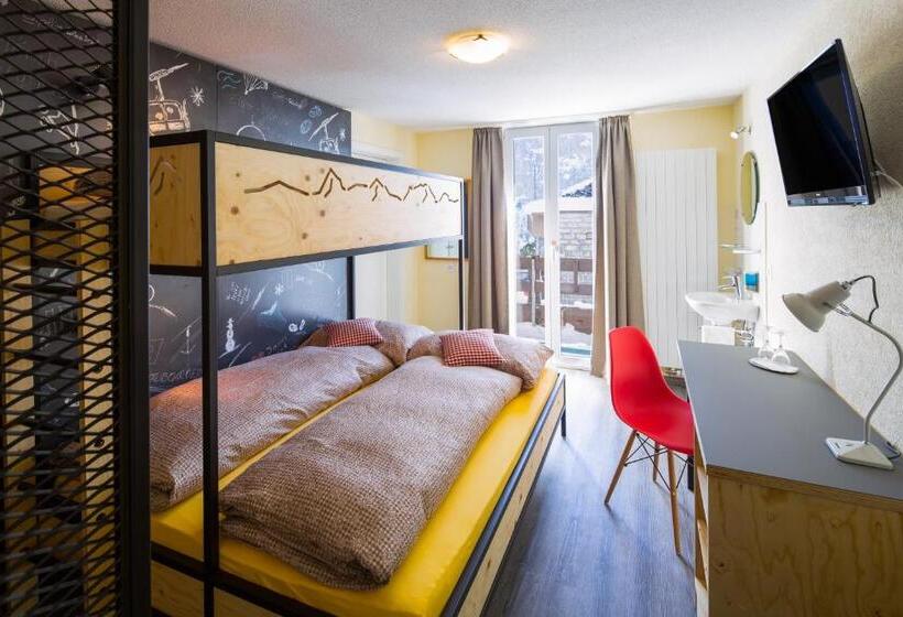 스탠다드 룸 공동 욕실, Eiger Mürren Swiss Quality