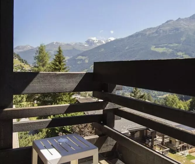 スタンダードルーム, Hôtel Alpina   Swiss Ski & Bike Lodge Grimentz