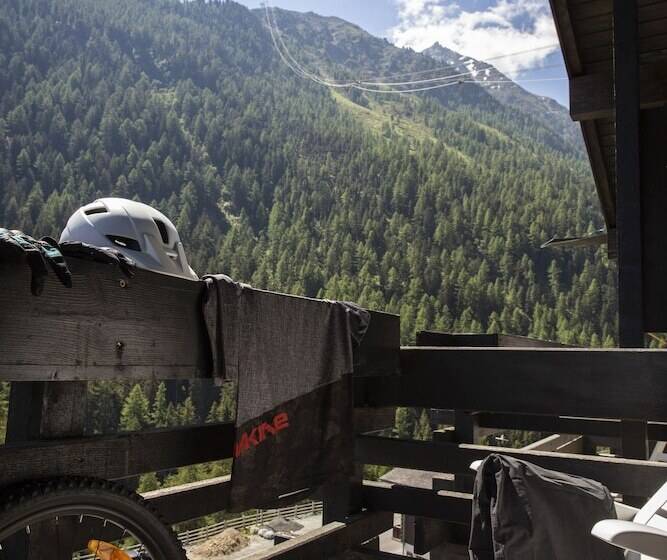 标准单人间, Hôtel Alpina   Swiss Ski & Bike Lodge Grimentz