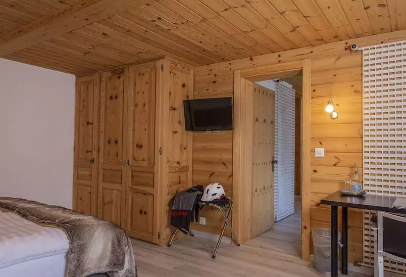 ファミリールーム, Hôtel Alpina   Swiss Ski & Bike Lodge Grimentz