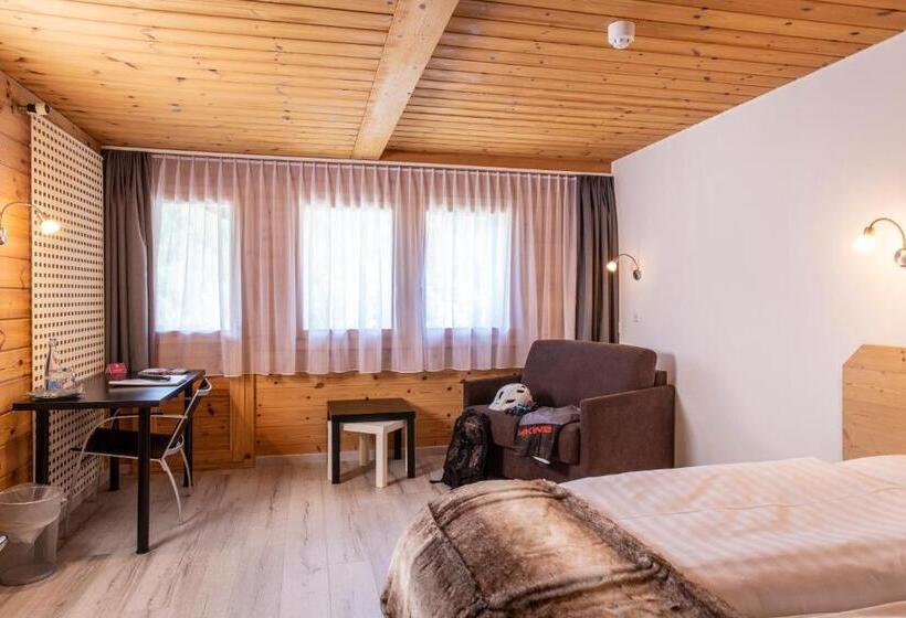 家庭间, Hôtel Alpina   Swiss Ski & Bike Lodge Grimentz