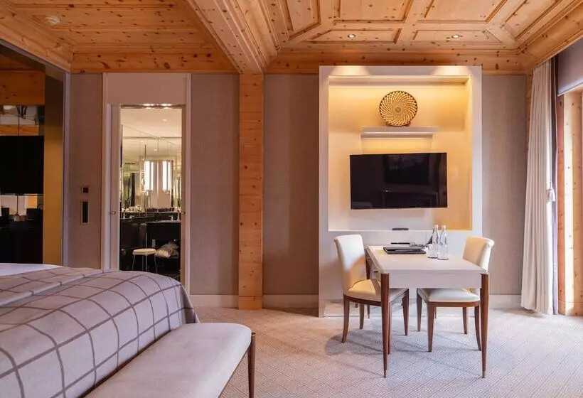 Junior Suite Vue Lac, Kulm Hotel St. Moritz
