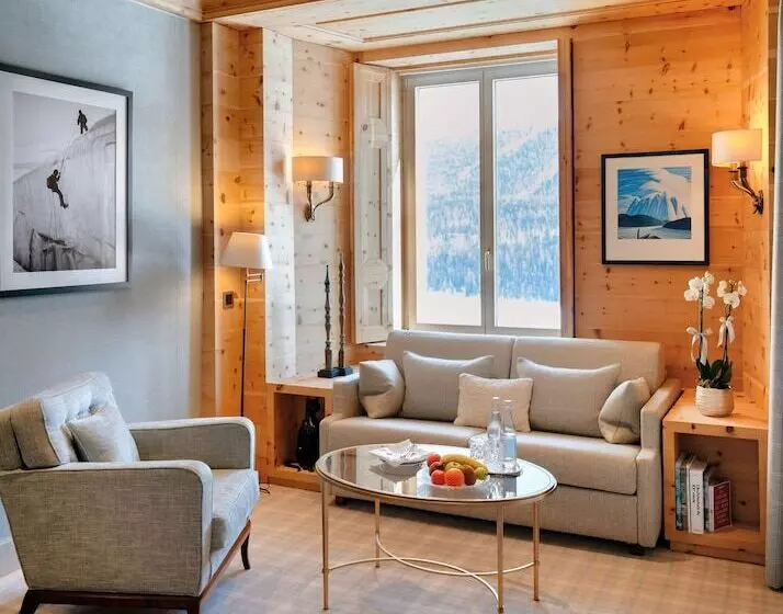 Junior Suite Vue Lac, Kulm Hotel St. Moritz
