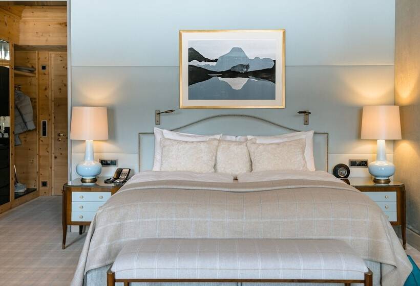 주니어 스위트 호수 전망, Kulm Hotel St. Moritz