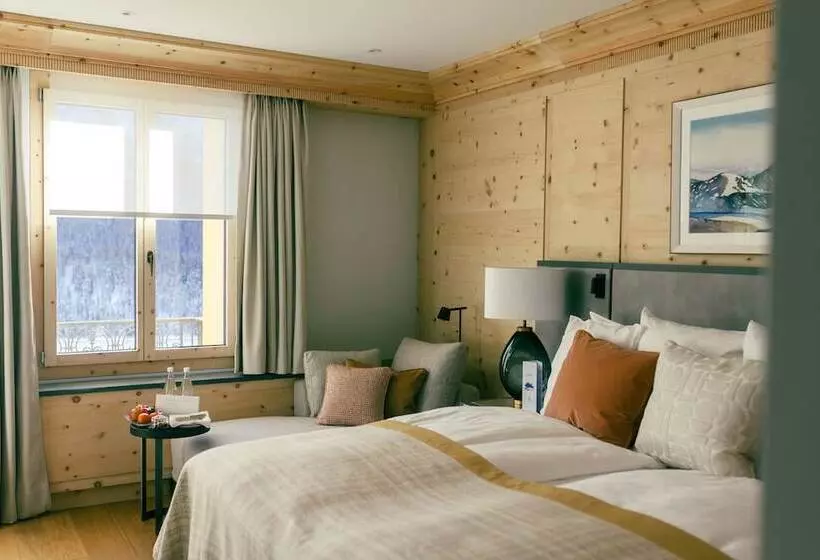 Superior room with lake view, Kulm Hotel St. Moritz