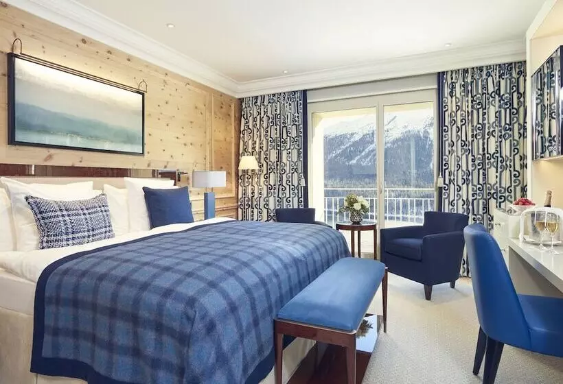 Superior room with lake view, Kulm Hotel St. Moritz