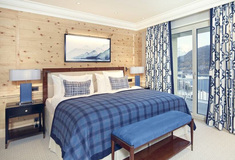 디럭스 룸 호수 전망, Kulm Hotel St. Moritz