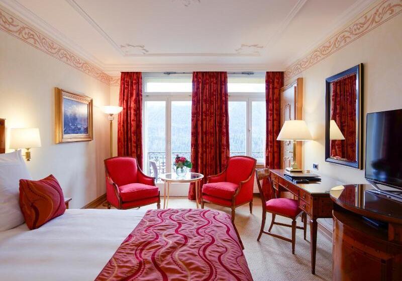 싱글 디럭스 룸, Kulm Hotel St. Moritz