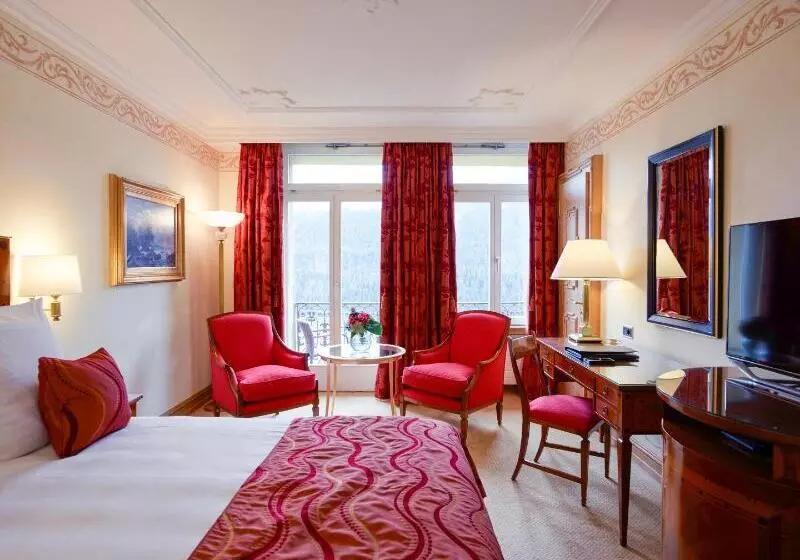 Chambre Deluxe Individuelle, Kulm Hotel St. Moritz